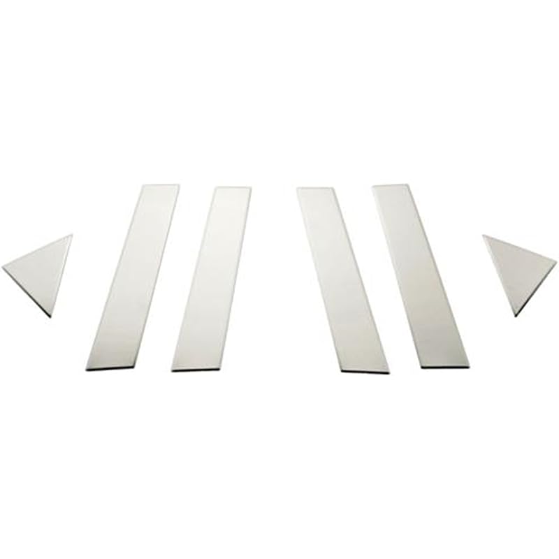 Putco 402653 Chrome Decorative Pillar Posts Classic Without Accents
