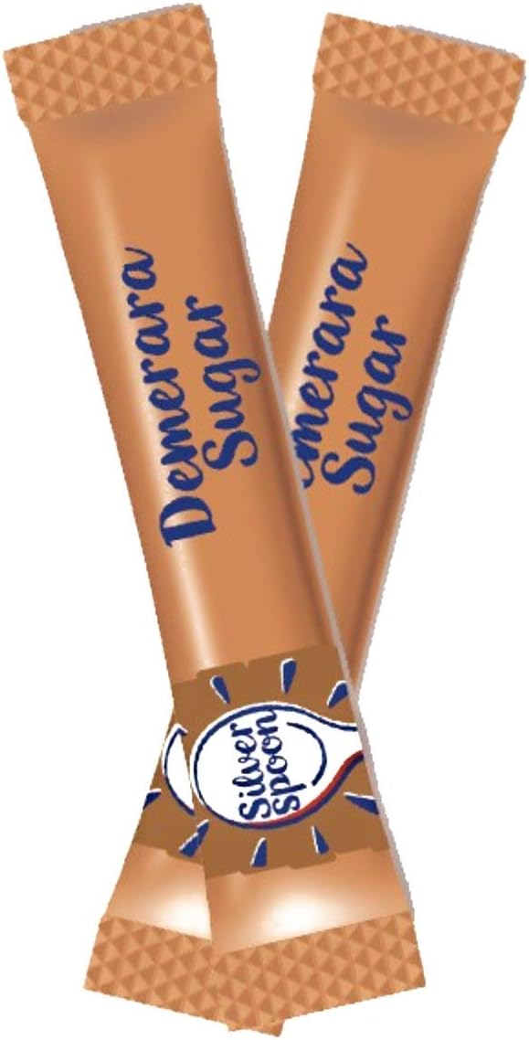 100 Silverspoon Demerara Sugar Stick Sachets