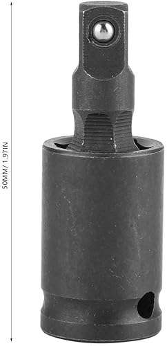 Miniatura 2 de Juego de dados de impacto giratorios de 14 pulgadas, 38 pulgadas, 12 pulgadas, adaptador de enchufe neumático universal para herramientas eléctricas