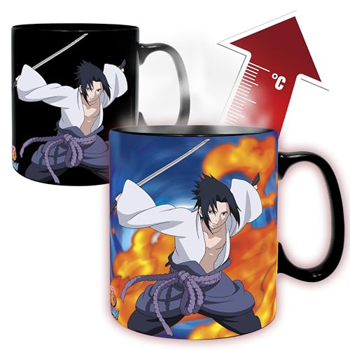 ABYSTYLE NARUTO SHIPPUDEN Taza Heat Change 460 ml Duel