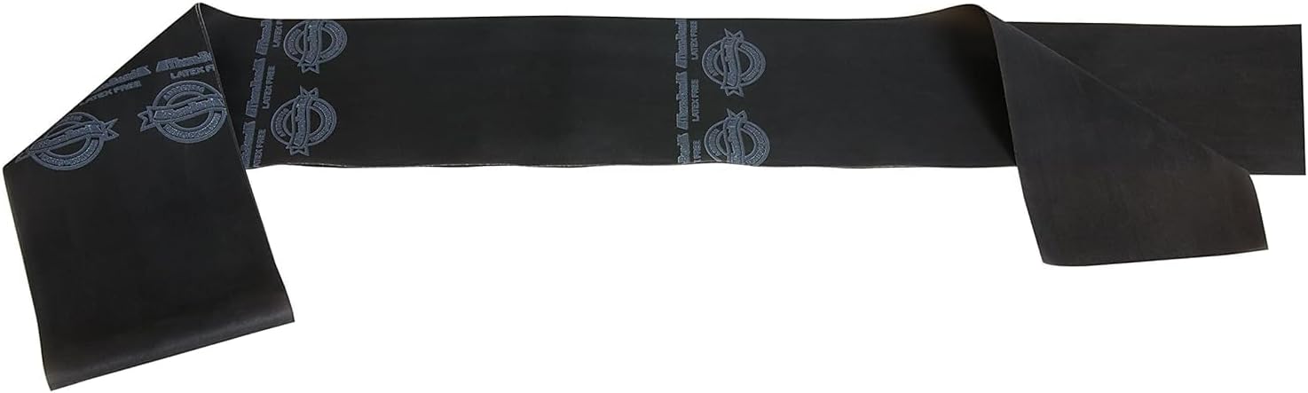 Theraband Special Heavy Resistance Latex Free Exercise Band 4 Feet(Length) x 4 Inches(Width) Black