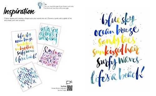 Secrets Of Brush Calligraphy: An Inspirational Workbook To Develop Your Brush Calligraphy Skills With 7 Exclusive Art Cards To Pull Out And Treasure #TOP4