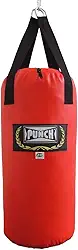 Saco de Pancada 1,20 m - PUNCH - Boxe, Muay Thai, Artes Marciais, Lutas em Geral - Profissional.