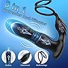 3 IN 1 Anal Vibratoren mit Stoßfunktion, Männliche Anal Sex Toys Prostata Massager,Sex Spielzeug für die Männer mit 10 Teleskopmodi 10 Vibrationsmodi, Vibrator Analplug für Frauen #1