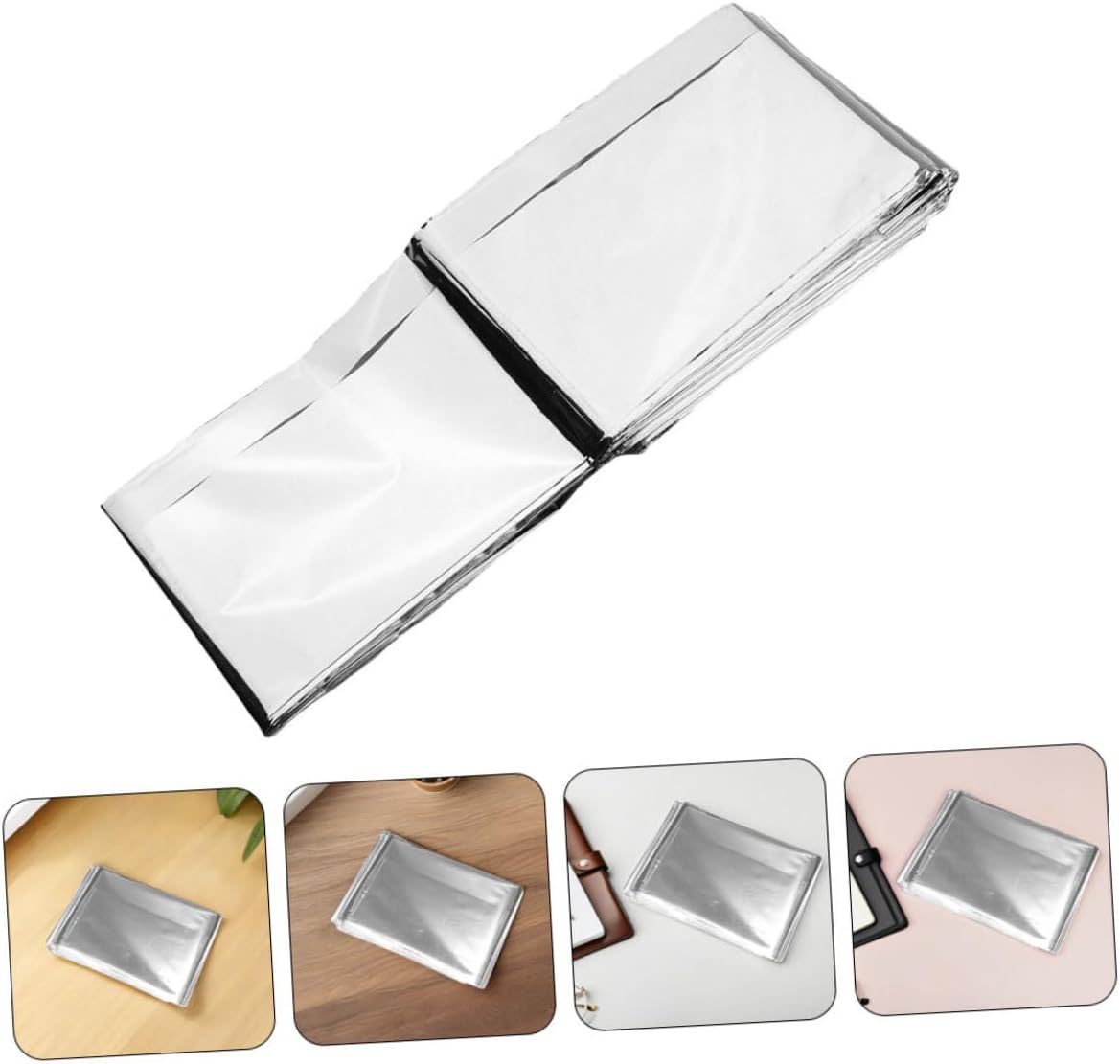 Hemoton Reflective Plant Film Optimize Light Utilization Greenhouse Cover Heat Reflective Material Emergency Blanket for Garden Greenhouse Accessories