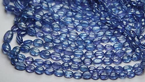 Tanzanite perles de 5-7mm pour créer un bijou personnalisé à offrir pour un anniversaire