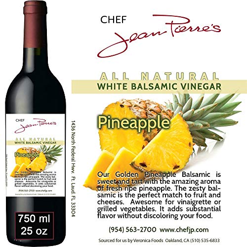 Traditional Barrel aged 12 years “Golden Pineapple White Balsamic” 100% ALL NATURAL White