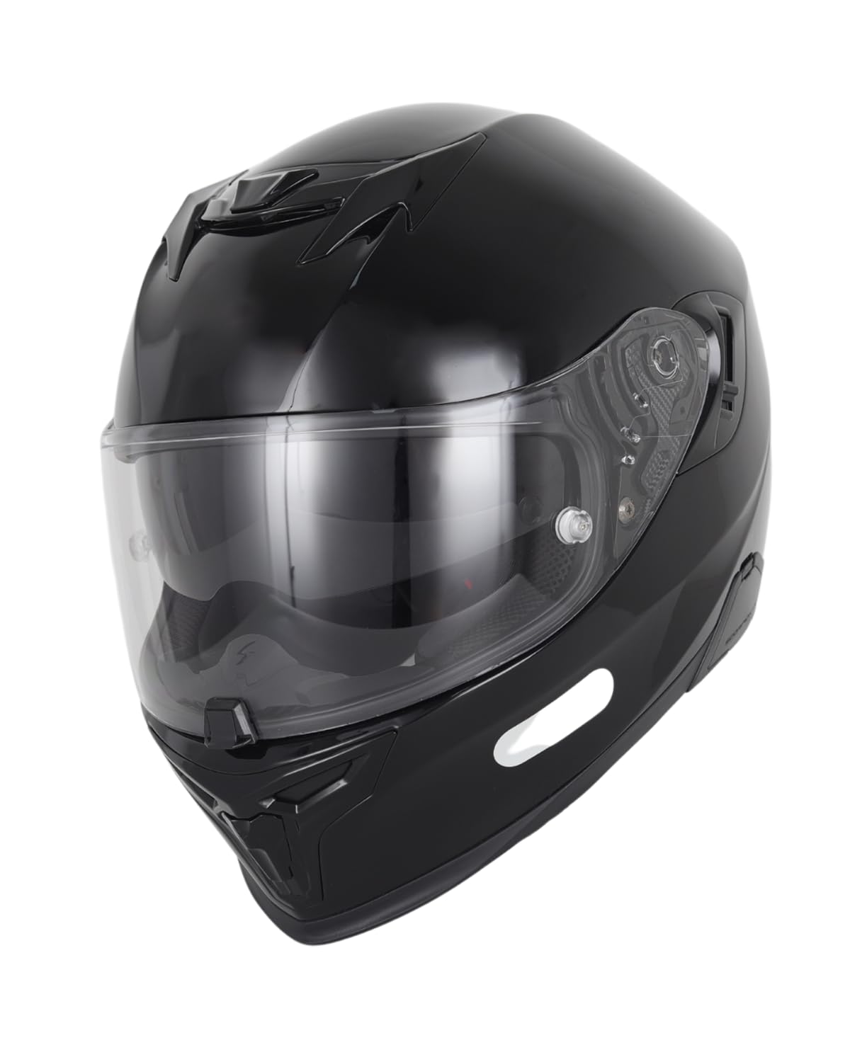 Visière Compatible avec Scorpion Exo 520-1400 - 391 - R1 Air (Transparent) | KDF16-1 convient également aux variantes Carbon, Evo, Evo II, Smart, compatible avec lentille antibuée d'origine