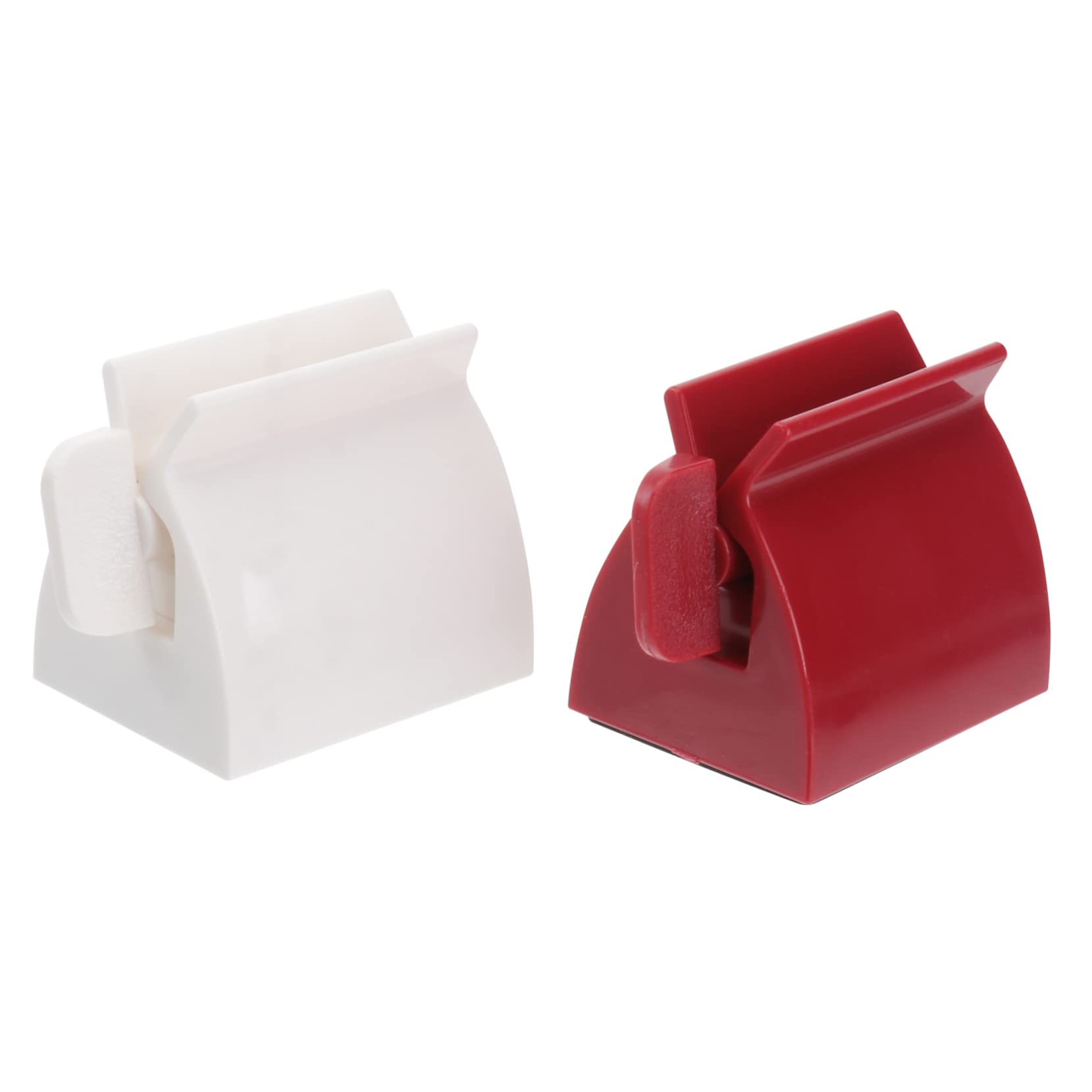 KOMBIUDA Toothpaste Squeezer Kit Rolling Tube Dispenser Toothpaste Holder for Bathroom Plastic Life Helper