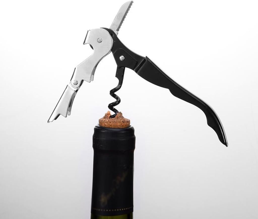 Kitchengadgets Xuan - worth having Handheld Zinc Alloy Material Corkscrew Effort Wine Bottle Opener