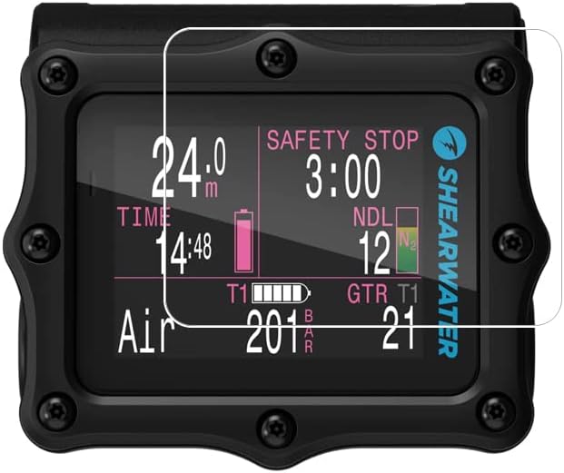 Zshion Screen Protector Compatible with Shearwater Perdix 2,Ultra-Thin Explosion-Proof Anti-Scratch Protective film [3 Pack]