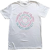 100% Ringspun Cotton. Design: Circular, Logo, Printed, Text. Neckline: Crew Neck. Sleeve-Type: Short-Sleeved. 100% Officially Licensed.