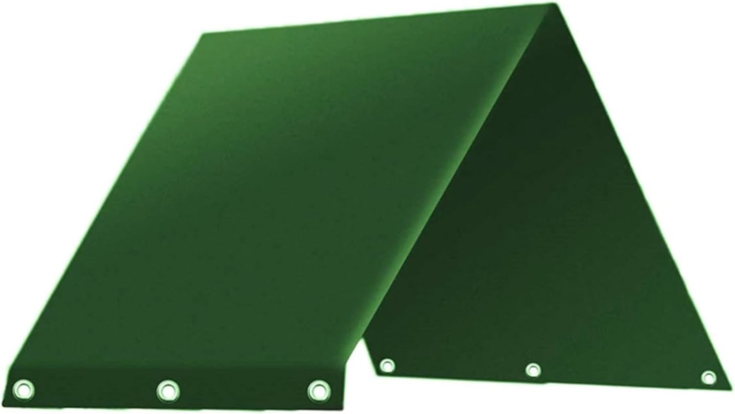 Swing Canopy Replacement Cover 52" x 90" Waterproof Outdoor Backyard Sunshade Swingset Shade Playset Tarp Sun Shade Proof Playground Canopy Replacement (Green)