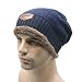 Gellwhu Men Soft Lined Thick Wool Knit Skull Cap Warm Winter Slouchy Beanies Hat