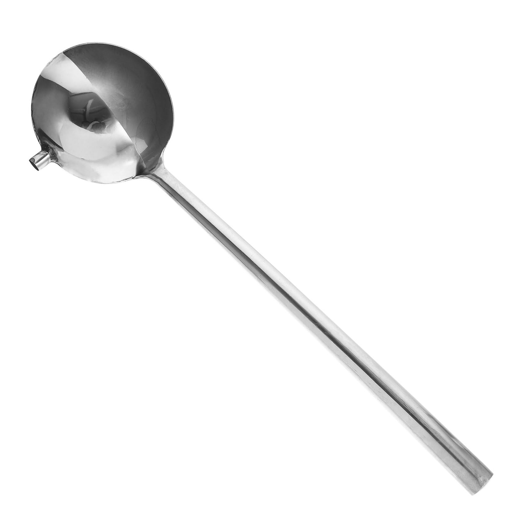 OFFSCH Stainless Steel Gravy Ladle Cooking Spoon for Sauces Soups and Gravies Handle Design for Easy Serving for Home Kitchen and Restaurants