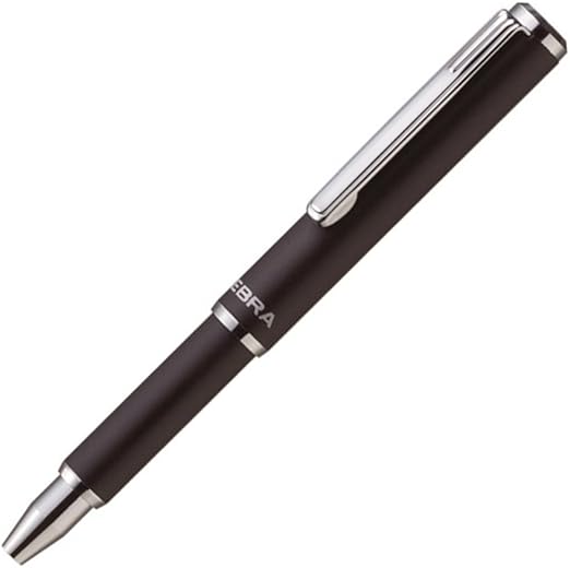 Zebra SLF1 Mini Ballpoint Pen, 0.7 mm, Black Body, Black Ink (BA55BK