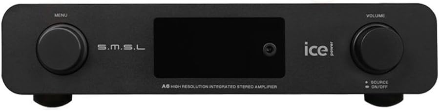 SMSL A6 AK4452 50Wx2 DSD512 Digital Decoder HIFI Audio Power Amplifier