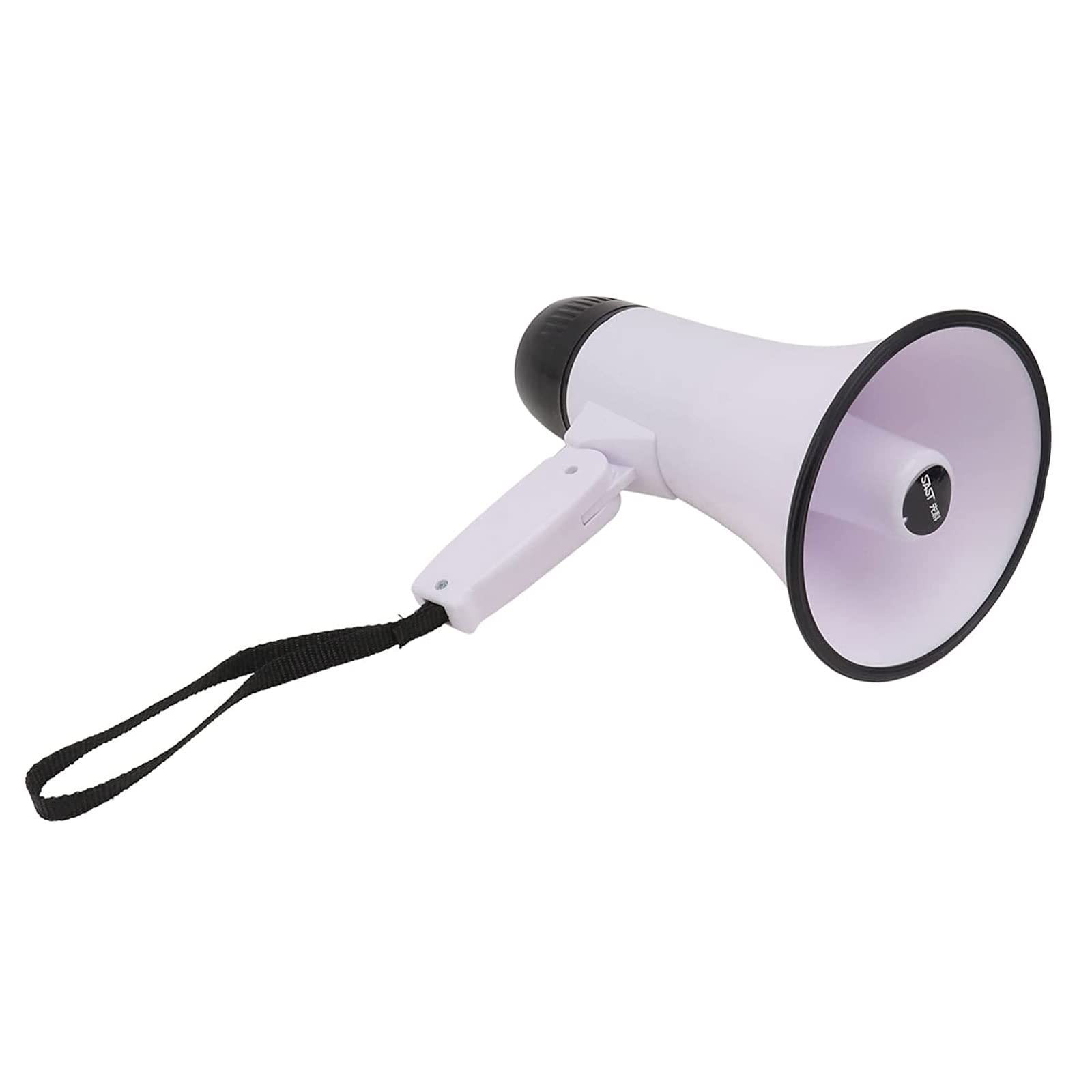 GFJryET Handheld megaphone, Megaphone Speaker Handheld Bullhorn Loud Recording with Volume Control and Strap