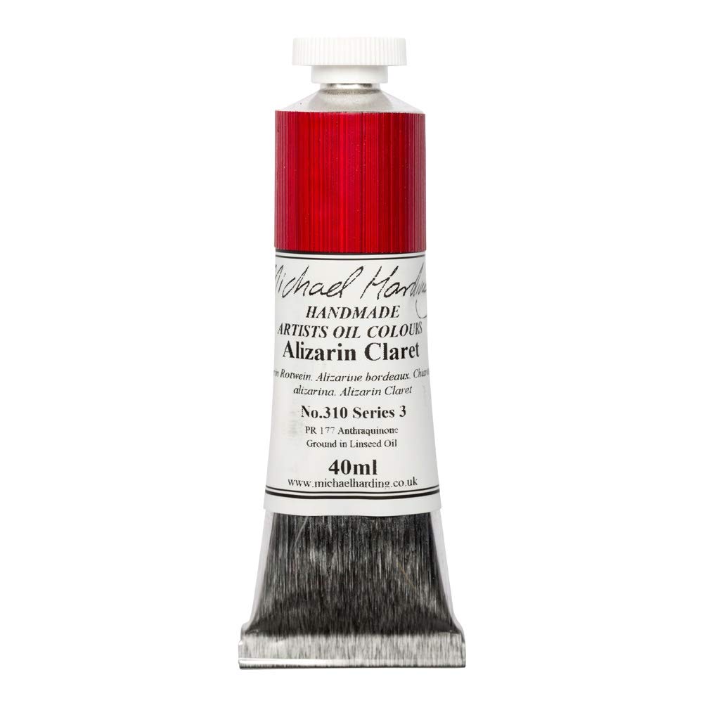 Michael Harding Alizarin Claret : Oil Paint : 40Ml :