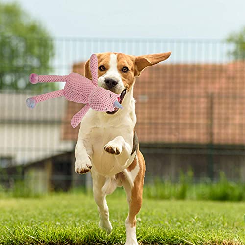 Goola Dog Squeaky Toys Interactive Toys Durable Plush Toy Chew Dog Toys With Squeaker And Crinkle Paper For Squeaky Plush Dog Toys Pack For Puppy Small Middle Large Dogs,Unicorn Soft Pet Toys #TOP3