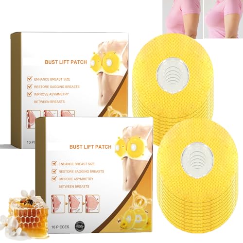 Royal Jelly Breast Enhancement Patch, Natural Nourishing Lifting and Firming Breast Enhancer Patch for Women, Tightens & Enhances Elasticity (20PCS)