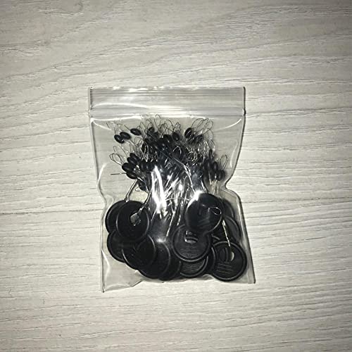 TOSSPER 120pcs / Set Pêche Bobber Stopper, Article De Pêche Accessoires pour Le Numéro De Ligne 0,4-2,0 Olive - Image 6