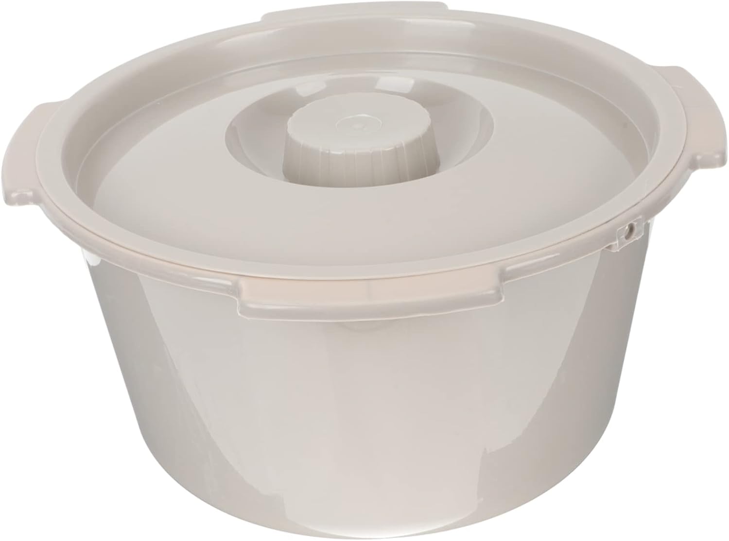 PartyKindom Senior and Pregnant Women Commode Chair Portable Potty Lid Chamber Pot Easy to Move Safe