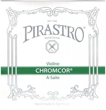 Pirastro 319220 Chromcor Steel Core Violin A String, Mittel Envelope, 4/4 Size