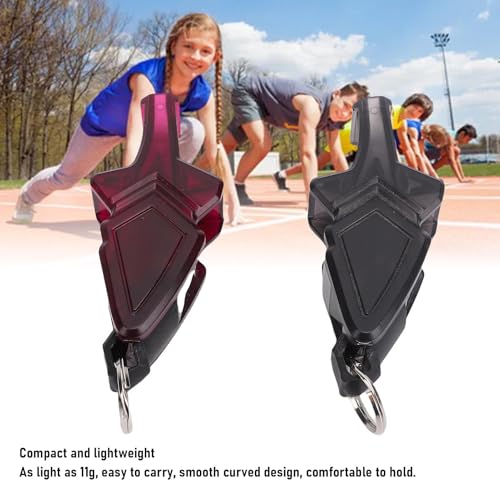 Set de 2 silbatos deportivos con diseño acústico miniatura 2