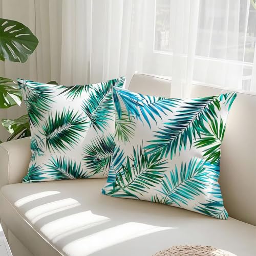 Housse coussin 60x60cm anti tache imperméable en velours pour canapé - 3