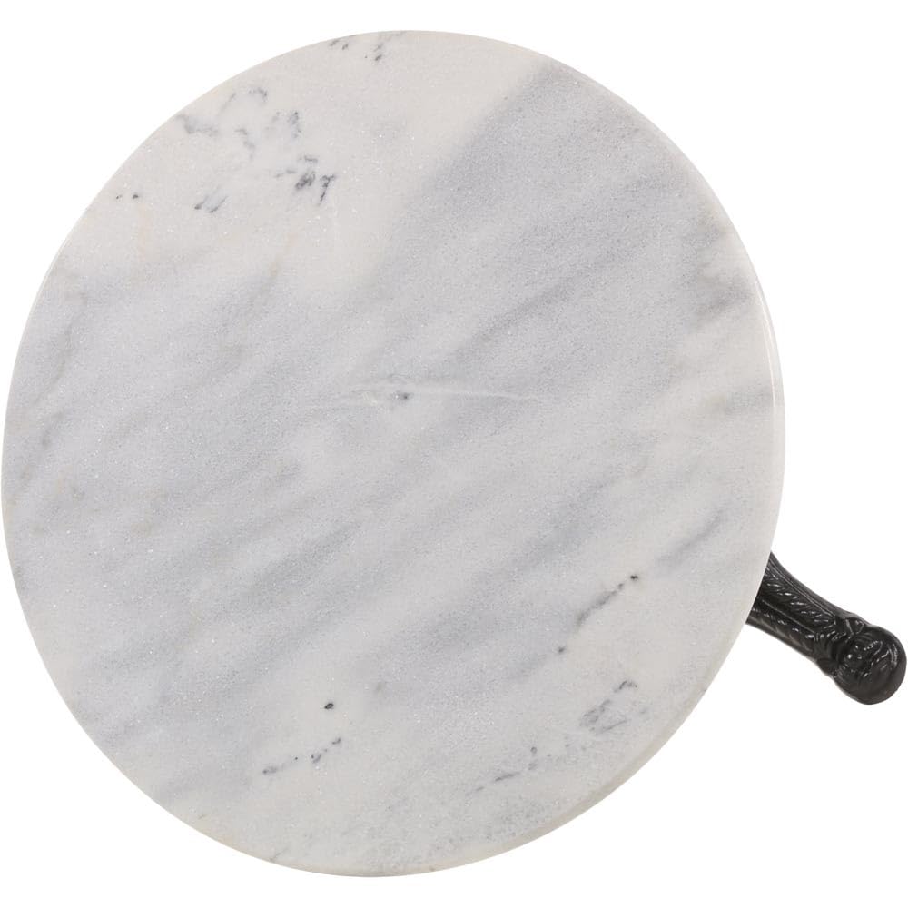 Tavolo da bistrot in marmo bianco Ø 60 x 72 cm
