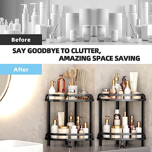 Yiwanfw 2-Tier Bathroom Counter Organizer thumb #2