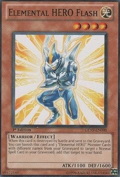 Elemental Hero Flash - GENF-EN090 - Common - 1st Edition