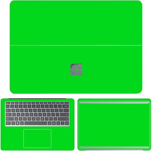 Vista 29 de SopiGuard Adhesivo para Microsoft Surface Laptop Studio 2021, envoltura de vinilo de borde a borde, incluye parte superior, teclado, paneles