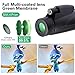 Jinhuaxin Telescopio Monocular, 12 x 50 HD Monocular Impermeable monoculo telescopio portatil...
