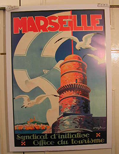 Affiche Marseille 50x70 cm, le poster idéal à offrir en cadeau