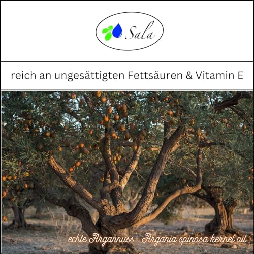 Sala Arganöl kaltgepresst ungeröstet food grade BIO 100 ml Glasflasche