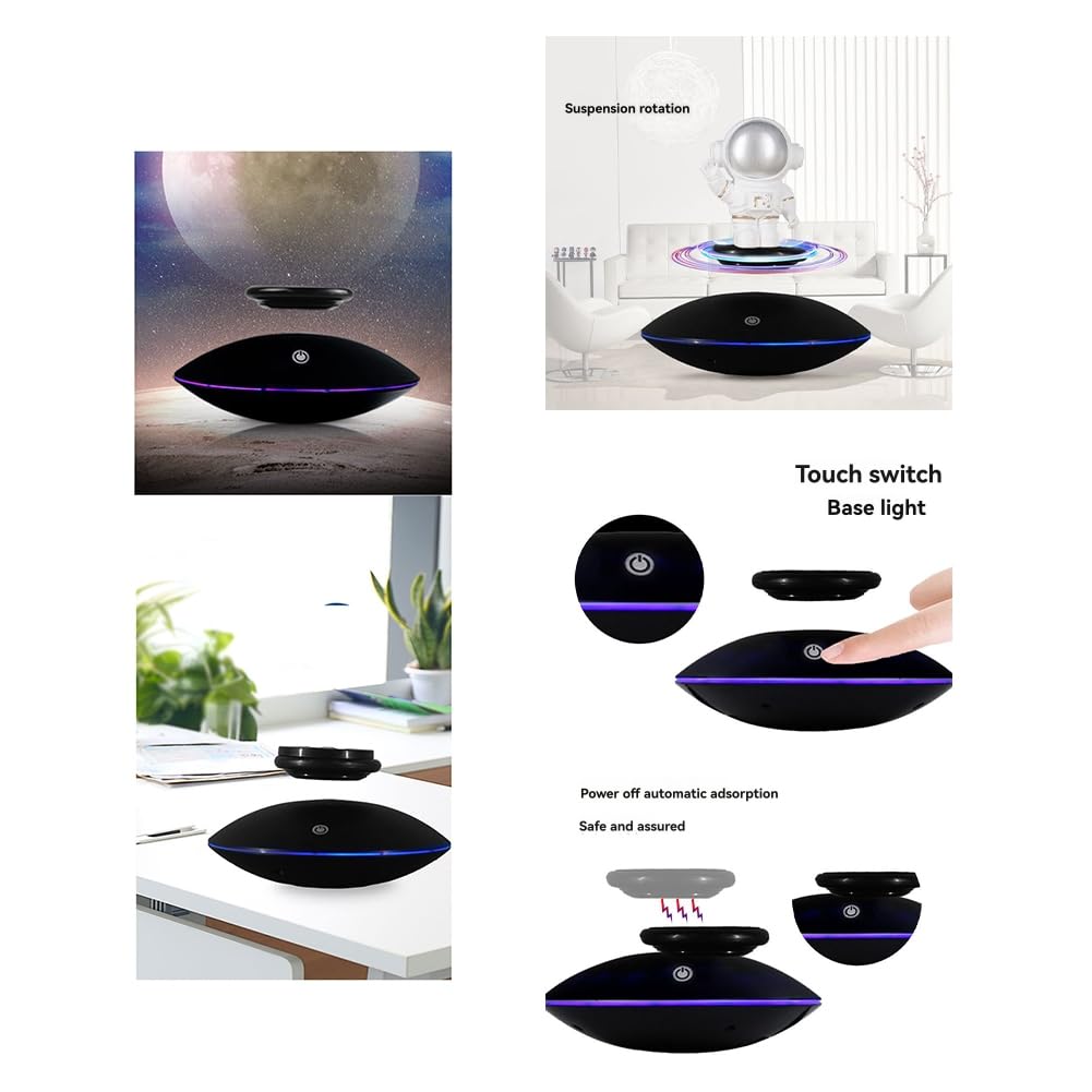 Supporto Display A Levitazione Magnetica A Rotazione 360°, capacità 300g, Appassionati di Tecnologia - Spina EU