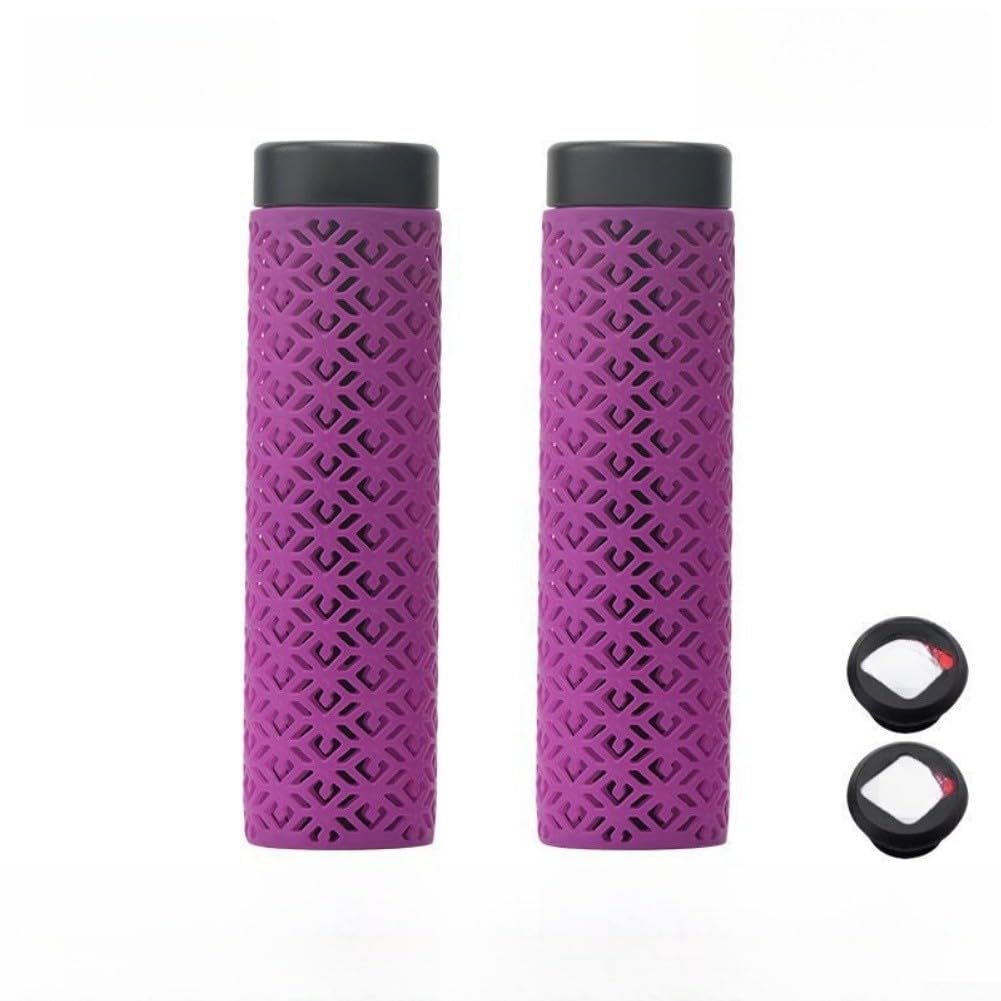Manopole per manubrio della bicicletta stampate in 3D, con ventilazione a nido d'ape, ergonomiche per bloccaggio in TPU per Brompton per bici pieghevoli DAHON