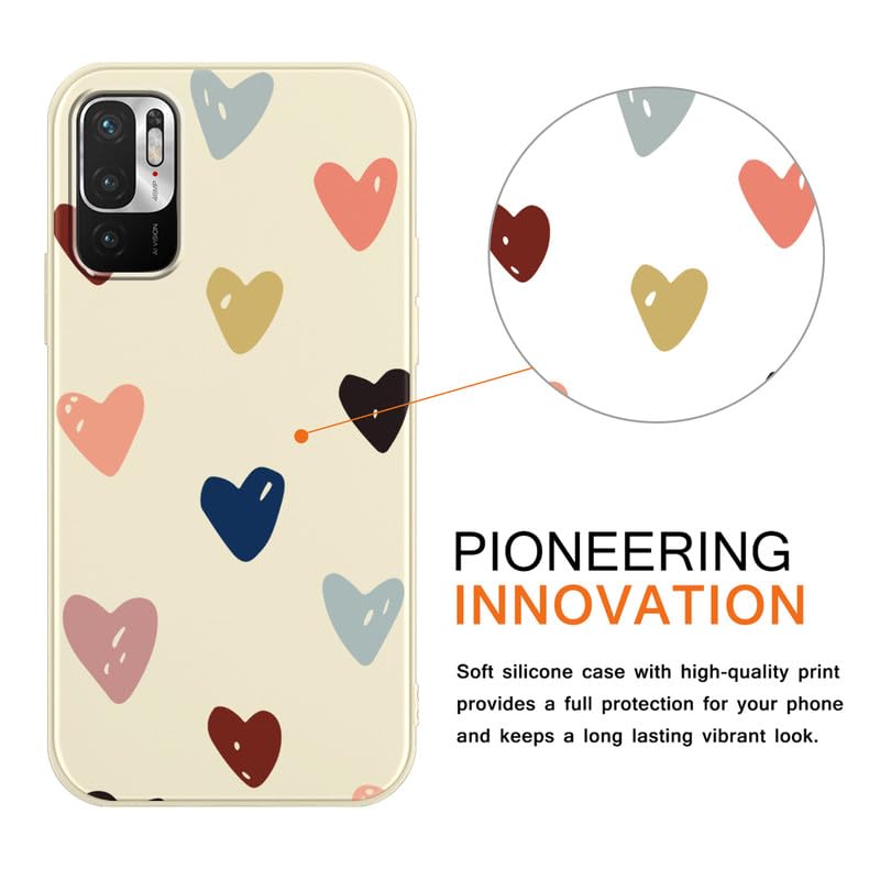 Yoedge Cover Per Xiaomi Redmi Note 10 5G: 2 Pezzi Trasparenti Con Disegno Leopardo, Custodia Morbida Antiurto