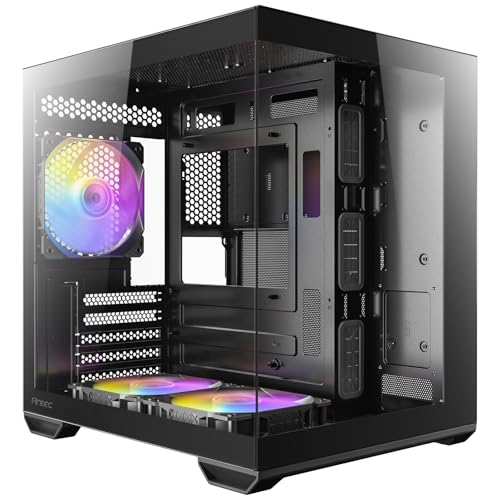 Antec CX60M Argb - Custodia Per Pc Mini Tower Micro-Atx, Colore: Nero - 6