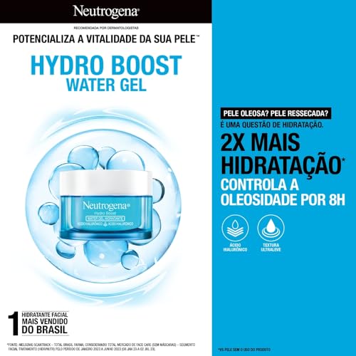 Neutrogena Hidratante Facial Hydro Boost Water Gel, 50g