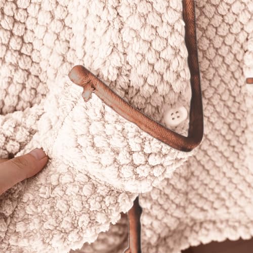 Womens Pants Sets Pants Pajamas PJ Sets for Women Velvet Flannel Thick Warm Thick Winter Fall Pants Sets 20254