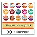 30 Count - Flavored Variety Pack Coffee Pods K Cup Sampler – Hazelnut, Cinnamon , Pecan, Caramel, Vanilla & Toffeenut. Turtle Love, Candy'd Almond, Caramel Me Crazy, S’mores, French Vanilla & Hazelnut for Keurig Brewers