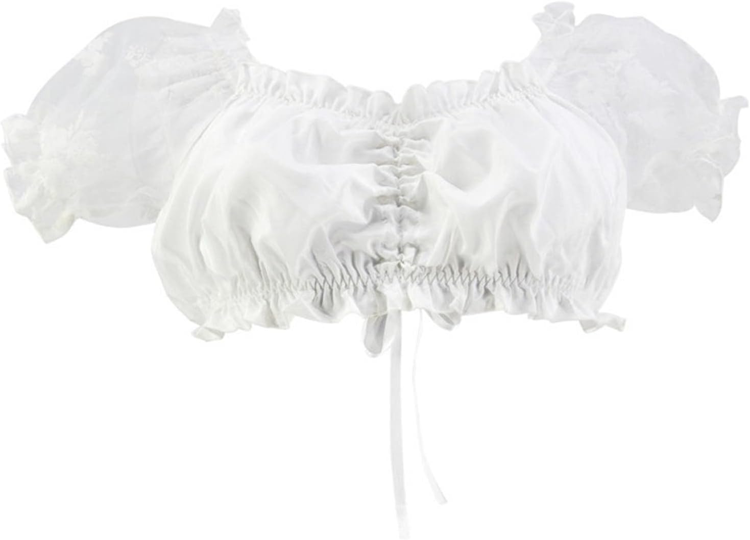 Oktoberfest Beer 2023 Plus Size Oktoberfest Costume Oktoberfest Hb German Festivals Near Me Oktoberfest 2022 New Beer Festival One Word Bra Sleeve Top Yarn Ruffle Flat Mouth Beautiful Back Bra