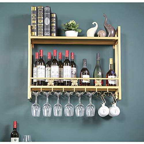 Double couche de rangement pour cette étagère à vin murale spéciale gain de place - 3