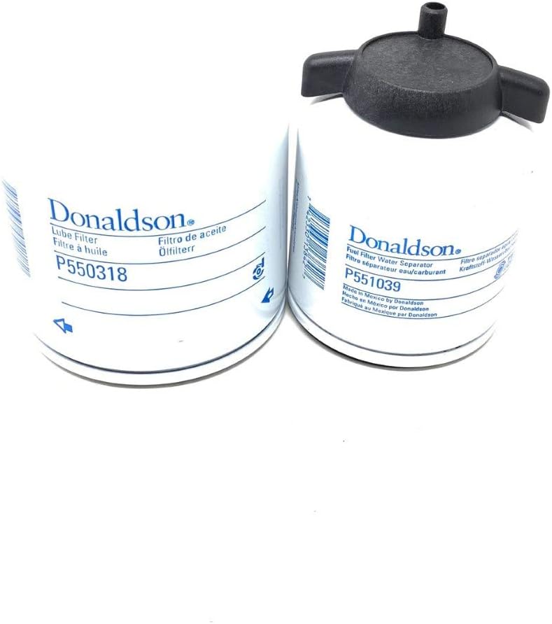 250 Hour CFKIT Filter Kit Compatible with Bobcat, S/T 100, 200, 500 Series Loaders, It4 Engines