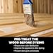 Water Based Pre-Stain Wood Conditioner - Indoor and Outdoor Use – Restore A Finish for Wood – Wood Conditioner – Use Before Staining Wood - 6.7oz