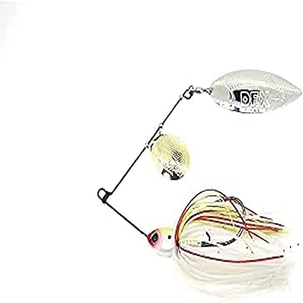Berkley DEX Spinner Bait for Pike, Perch & Trout Fishing - Vibration Jig Lure with Spinner Blade