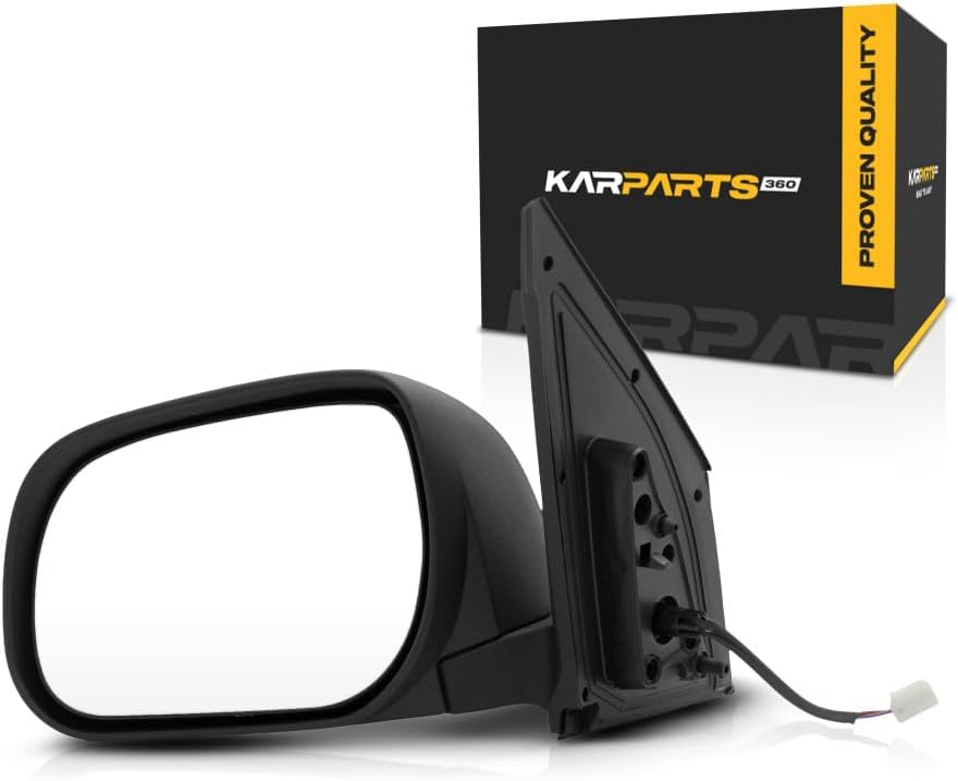 For Toyota RAV4 2009 2010 2011 Door Mirror Driver Side | Power | Non-Heated | Paint To Match | Replacement For 87940-42B10 | TO1320264